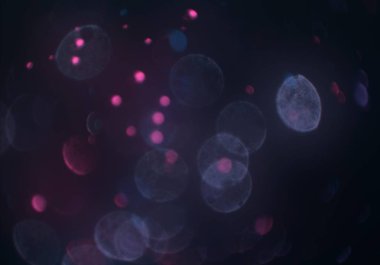 bokeh abstact arka plan ile galaksi