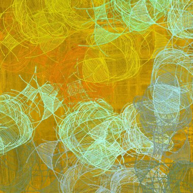 kopya alanı ile arka plan için sanatsal renkli illüstrasyon