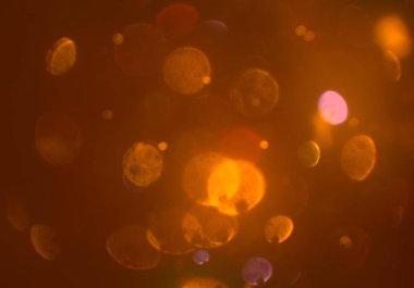 bokeh abstact arka plan ile galaksi