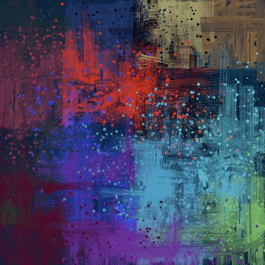 Farklı renk kalıplarına sahip soyut grunge arkaplanı