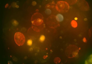 bokeh abstact arka plan ile galaksi