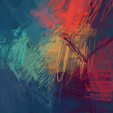 soyut fraktal sanat arkaplanı