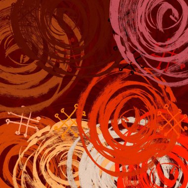 Kopya alanı ile soyut grunge desenli arkaplan