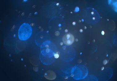 bokeh abstact arka plan ile galaksi