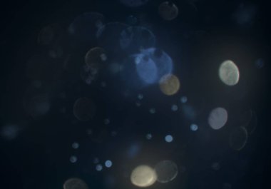 bokeh abstact arka plan ile galaksi