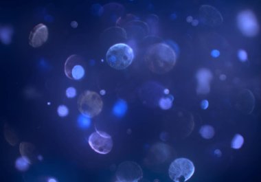 Bokeh ile soyut arkaplan