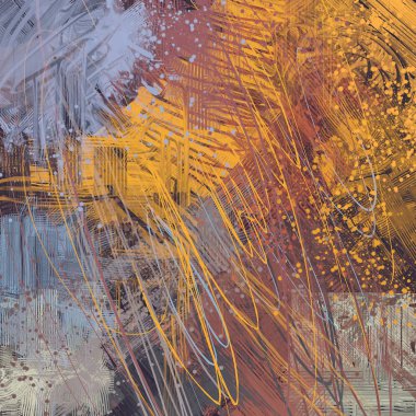 Farklı renk kalıplarına sahip soyut grunge arkaplanı