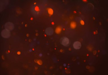 bokeh abstact arka plan ile galaksi