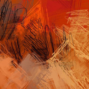 Farklı renk kalıplarına sahip soyut grunge arkaplanı