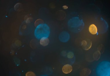 bokeh abstact arka plan ile galaksi