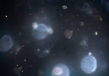 bokeh abstact arka plan ile galaksi