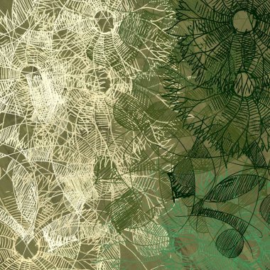 farklı desenler ile vintage grunge arka plan