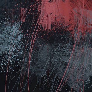 Farklı renk kalıplarına sahip soyut grunge arkaplanı