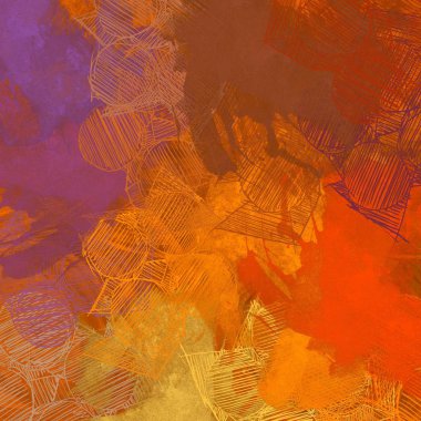 Kopya alanı ile soyut grunge desenli arkaplan