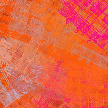 kopya alanı ile arka plan için sanatsal renkli illüstrasyon