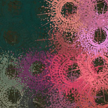 Kopya alanı ile soyut grunge desenli arkaplan