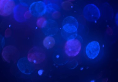 bokeh abstact arka plan ile galaksi