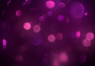 bokeh abstact arka plan ile galaksi