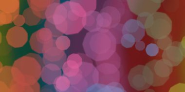 Bokeh ile soyut arkaplan