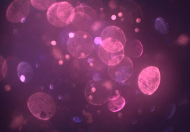 bokeh abstact arka plan ile galaksi