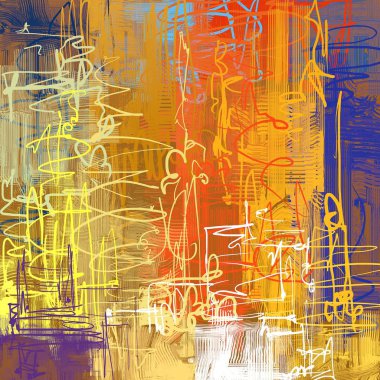 Farklı renk kalıplarına sahip soyut grunge arkaplanı