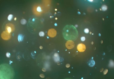 bokeh abstact arka plan ile galaksi