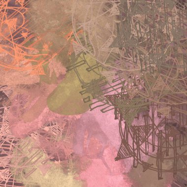 farklı renk desenleri ile soyut duvar kağıdı