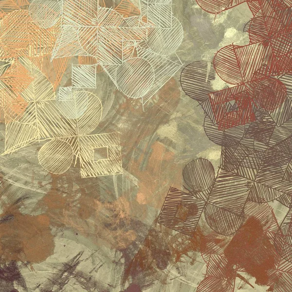 Kopya alanı ile soyut grunge desenli arkaplan