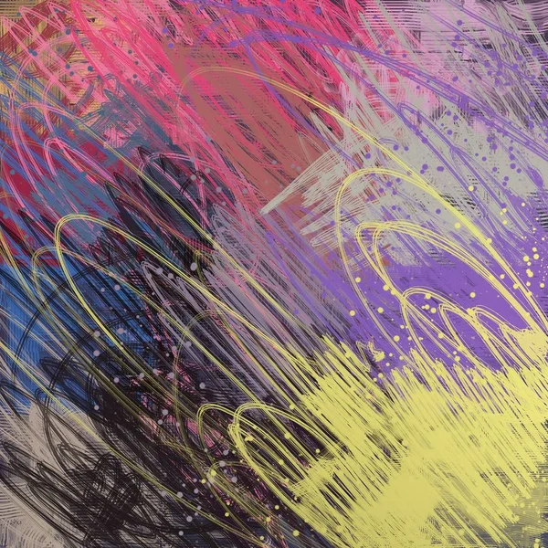 Kolorowe Abstrakcyjne Tło Fraktalne — Zdjęcie stockowe