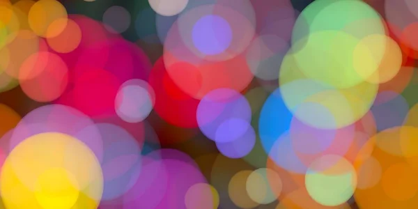 Fundo Artístico Abstrato Feito Com Círculos Bokeh — Fotografia de Stock