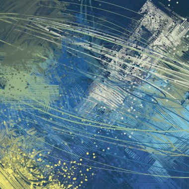 Farklı renk kalıplarına sahip soyut grunge arkaplanı