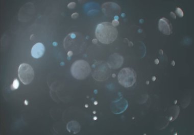 bokeh abstact arka plan ile galaksi