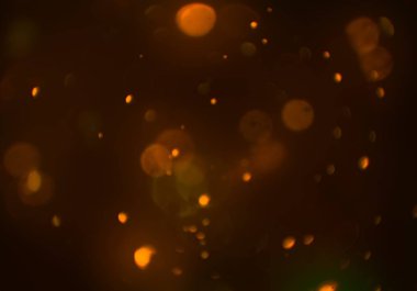 bokeh abstact arka plan ile galaksi