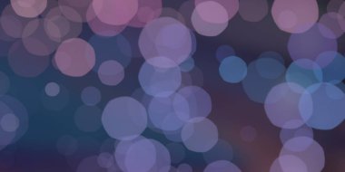 Bokeh çevreleri ile yapılan soyut sanatsal arka plan