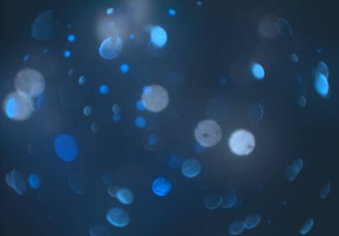 bokeh abstact arka plan ile galaksi