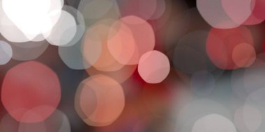 Bokeh ile soyut arkaplan