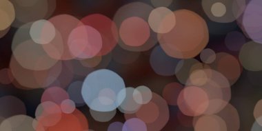 Bokeh ile soyut arkaplan