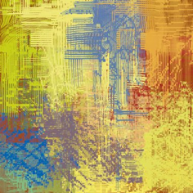 kopya alanı ile arka plan için sanatsal renkli illüstrasyon