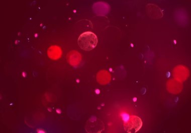 bokeh abstact arka plan ile galaksi