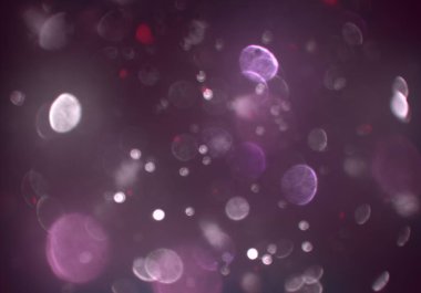 bokeh abstact arka plan ile galaksi