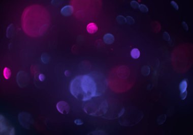 bokeh abstact arka plan ile galaksi