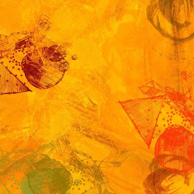 vintage desen ile soyut sanat arka plan