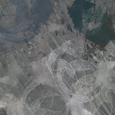 Kopya alanı ile soyut grunge desenli arkaplan