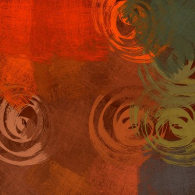 Kopya alanı ile soyut grunge desenli arkaplan