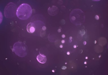 bokeh abstact arka plan ile galaksi