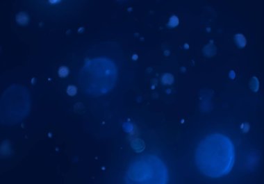Soyut mavi bokeh arkaplanı