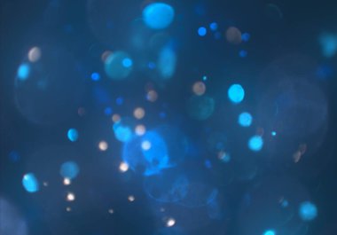 bokeh abstact arka plan ile galaksi