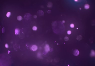 bokeh abstact arka plan ile galaksi