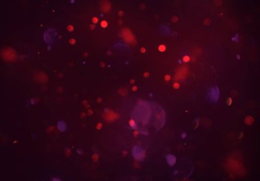 bokeh abstact arka plan ile galaksi