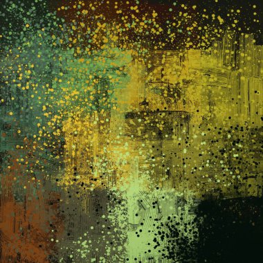 Farklı renk kalıplarına sahip soyut grunge arkaplanı 